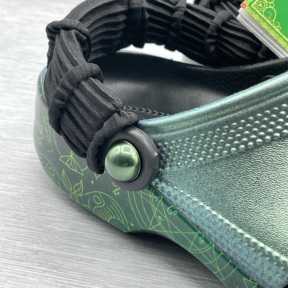 Crocs Wicked Elphaba Men's 5 Women's 7 Classic Clogs Limited Edition For Good - Picture 14 of 14